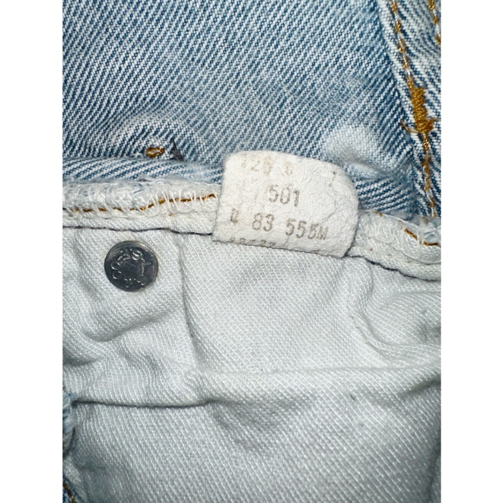 ***SOLD***💖ULTRA RARE💖 ✨501 Vintage Levi’s Selvedge Red-line shorts✨ - Picture 8 of 8